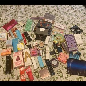 Diferente makeup paletas se sombras skin care